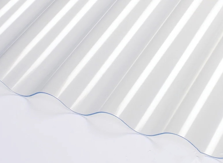 Прозрачный поликарбонат шифер